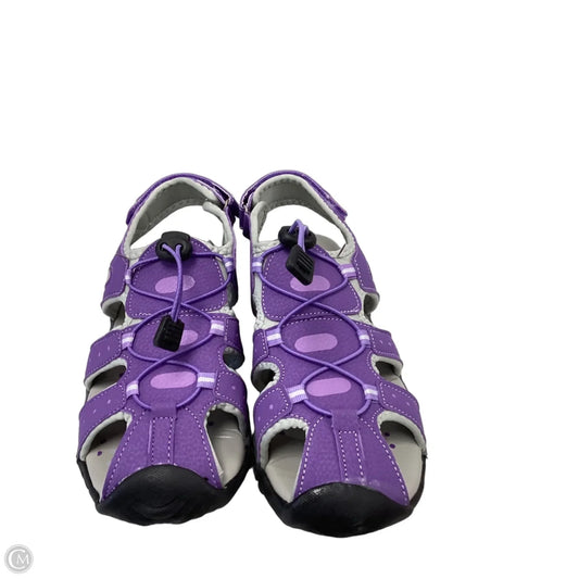 Sandals Sport By sea Sox  In Purple, Size: 7