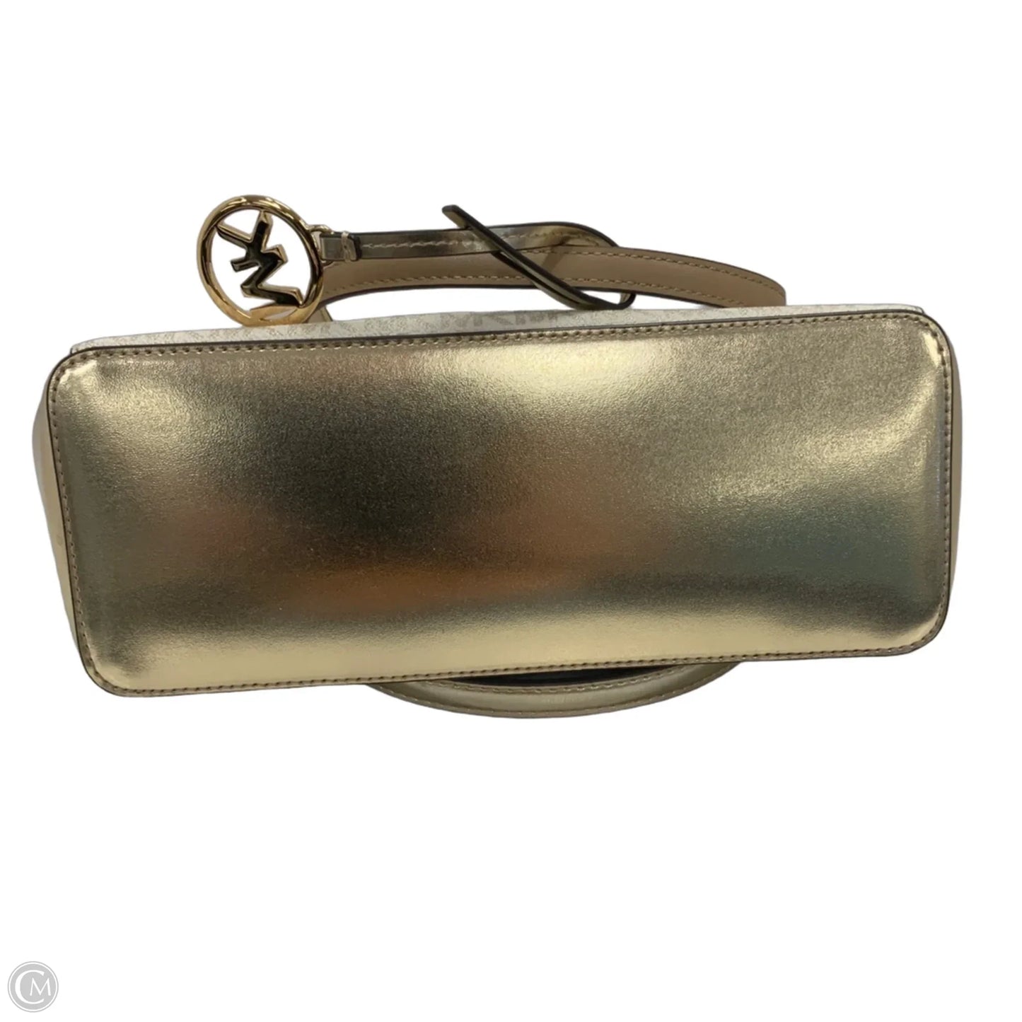 Handbag Leather By Michael By Michael Kors, Size: Large
