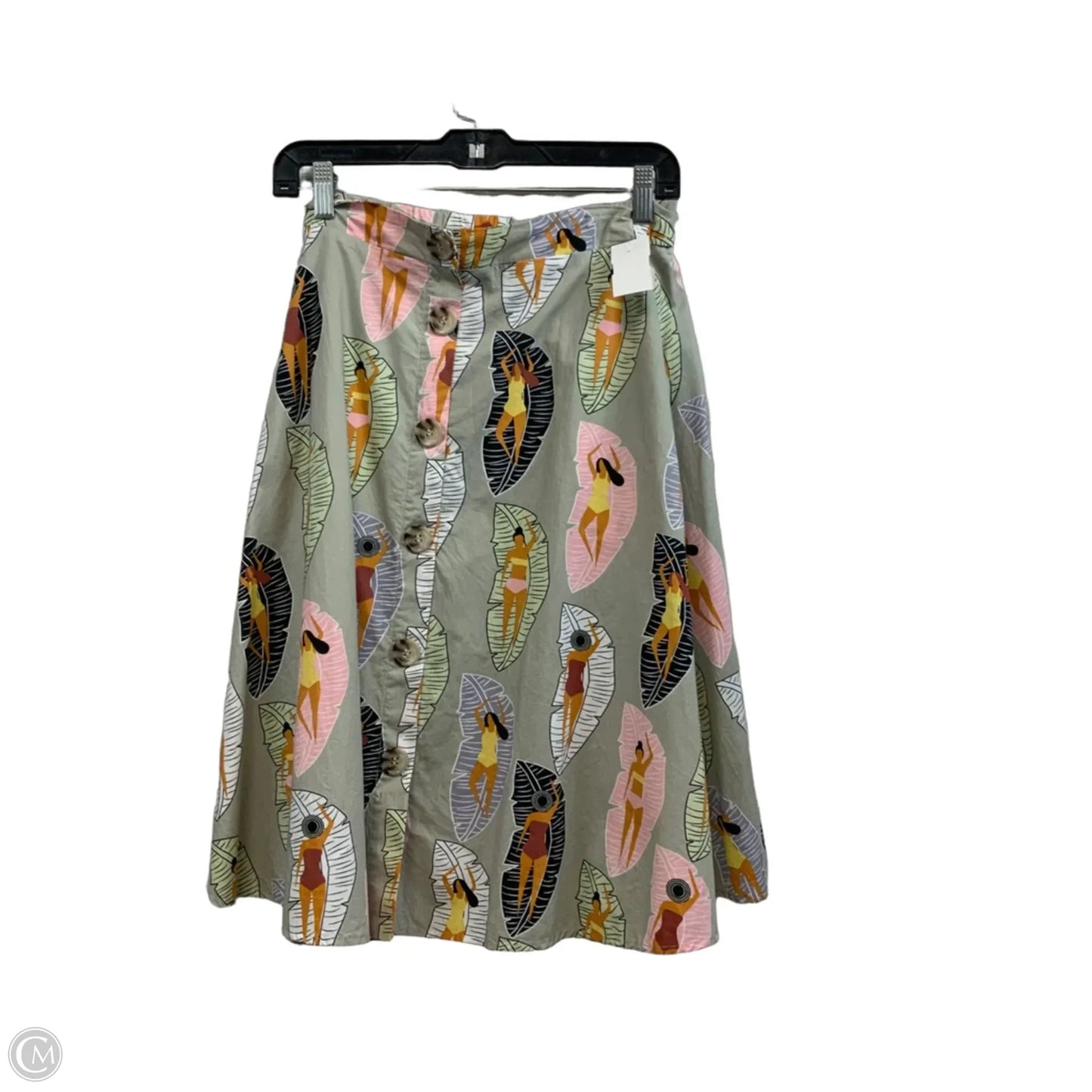 Skirt Mini & Short By Eva Franco In Green, Size: 6
