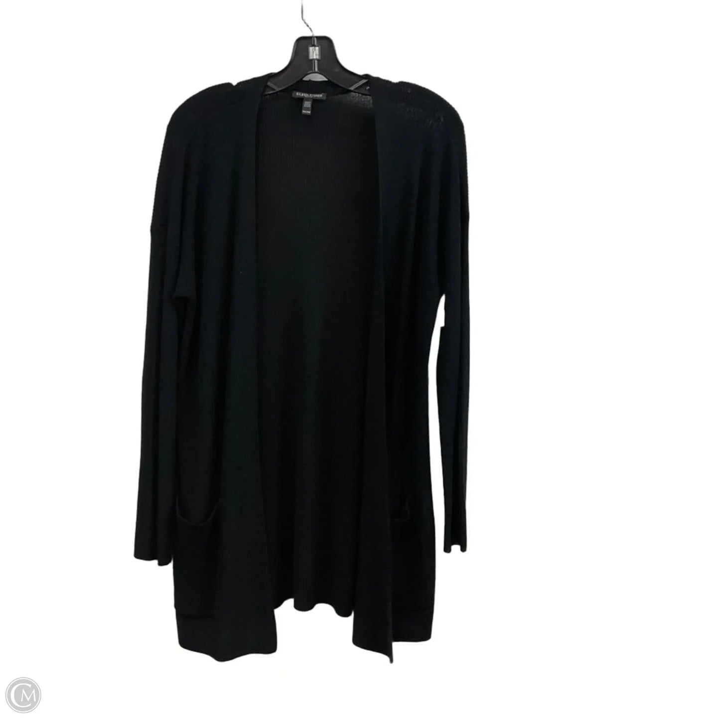 Cardigan By Eileen Fisher In Black, Size: Mp