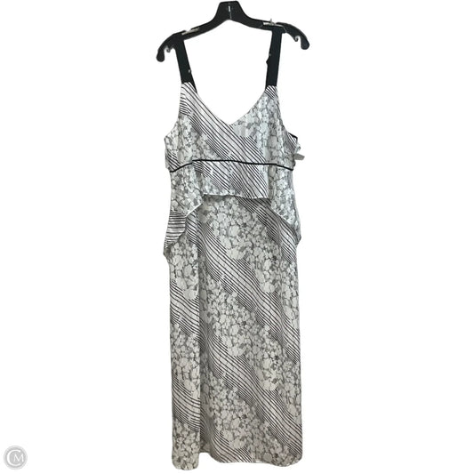 Dress Casual Midi By Cabi In White, Size: S