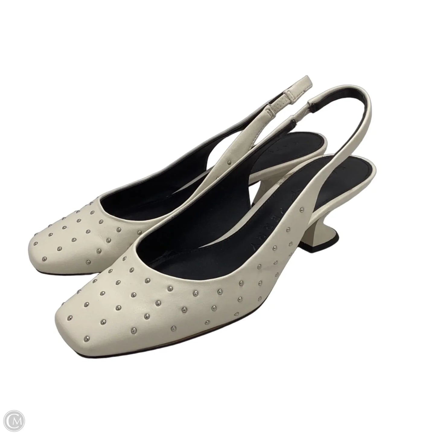 Shoes Heels Block By Katy Perry In Cream, Size: 7.5
