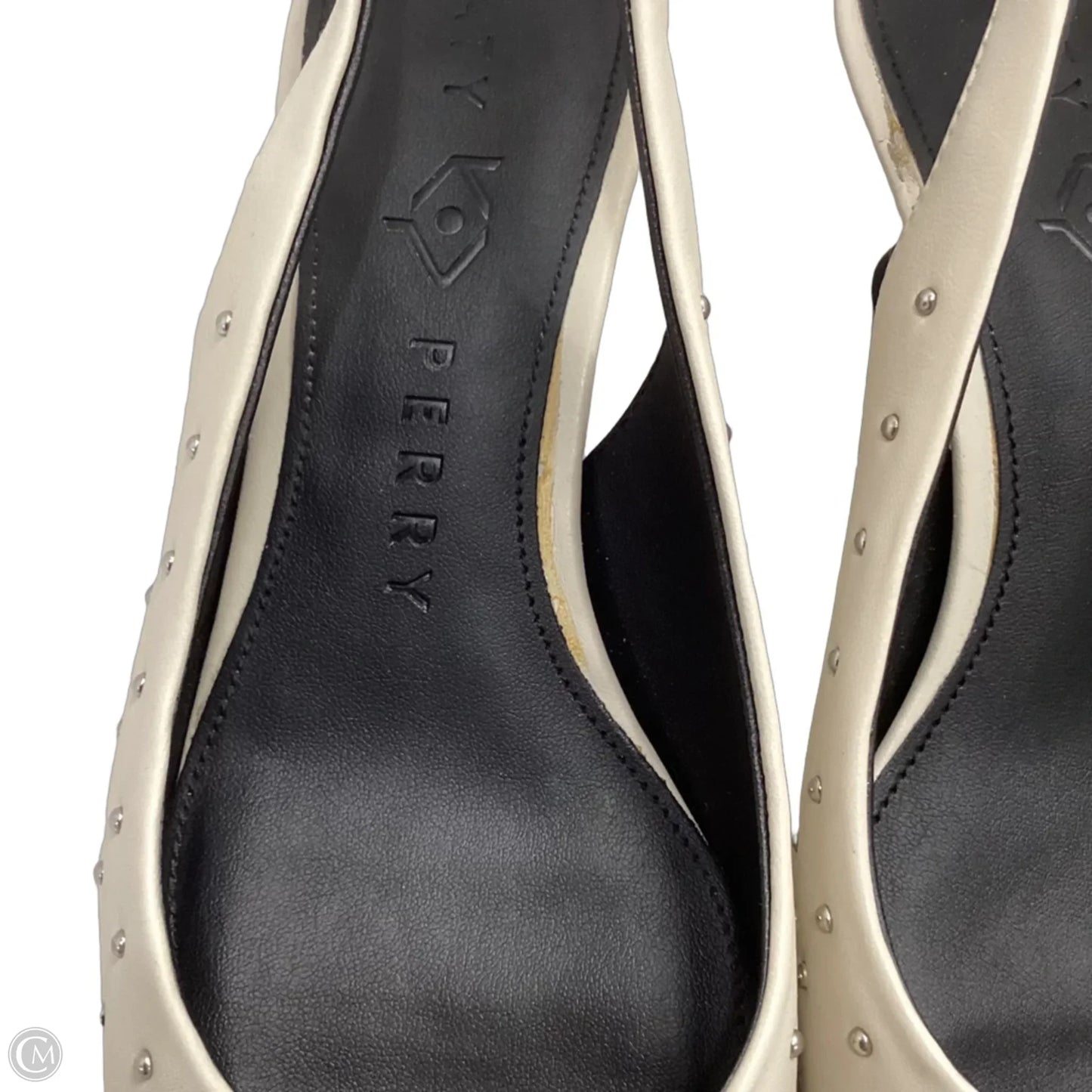 Shoes Heels Block By Katy Perry In Cream, Size: 7.5