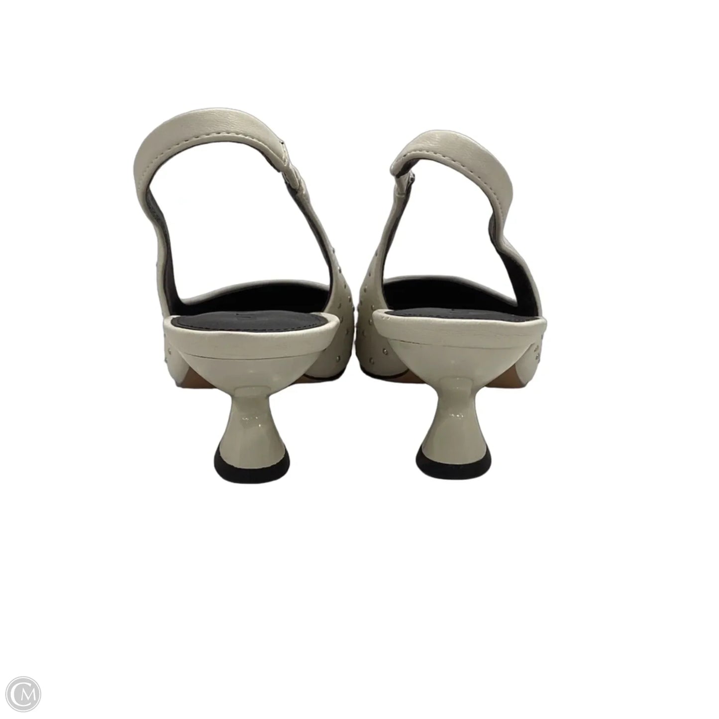 Shoes Heels Block By Katy Perry In Cream, Size: 7.5