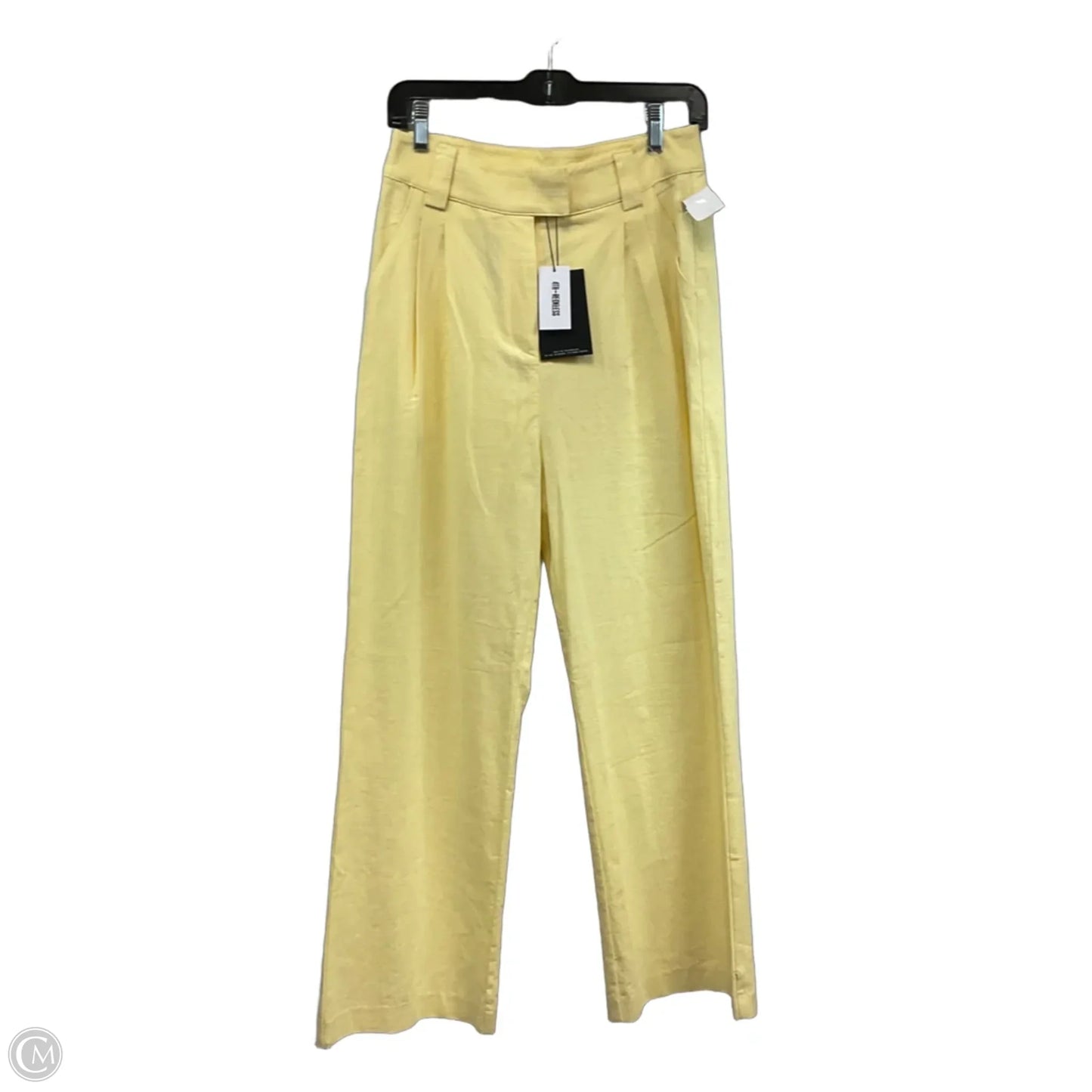 Pants Wide Leg By 4th & Reckless In Yellow, Size: S