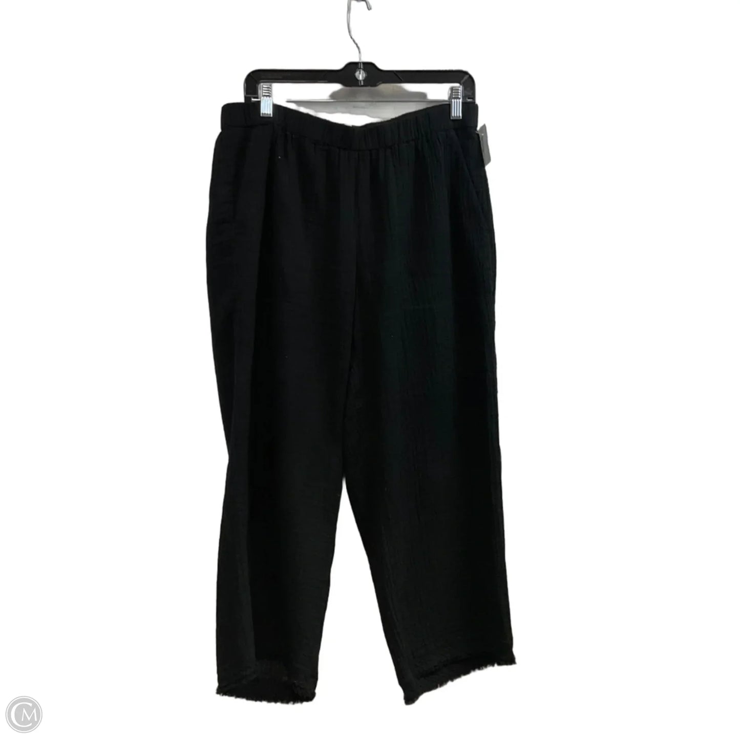 Pants Wide Leg By Eileen Fisher In Black, Size: S