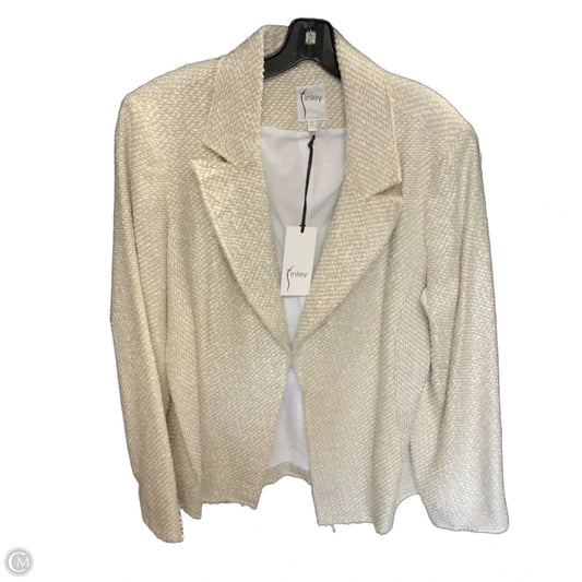 Blazer By FINLEY In Cream, Size: L