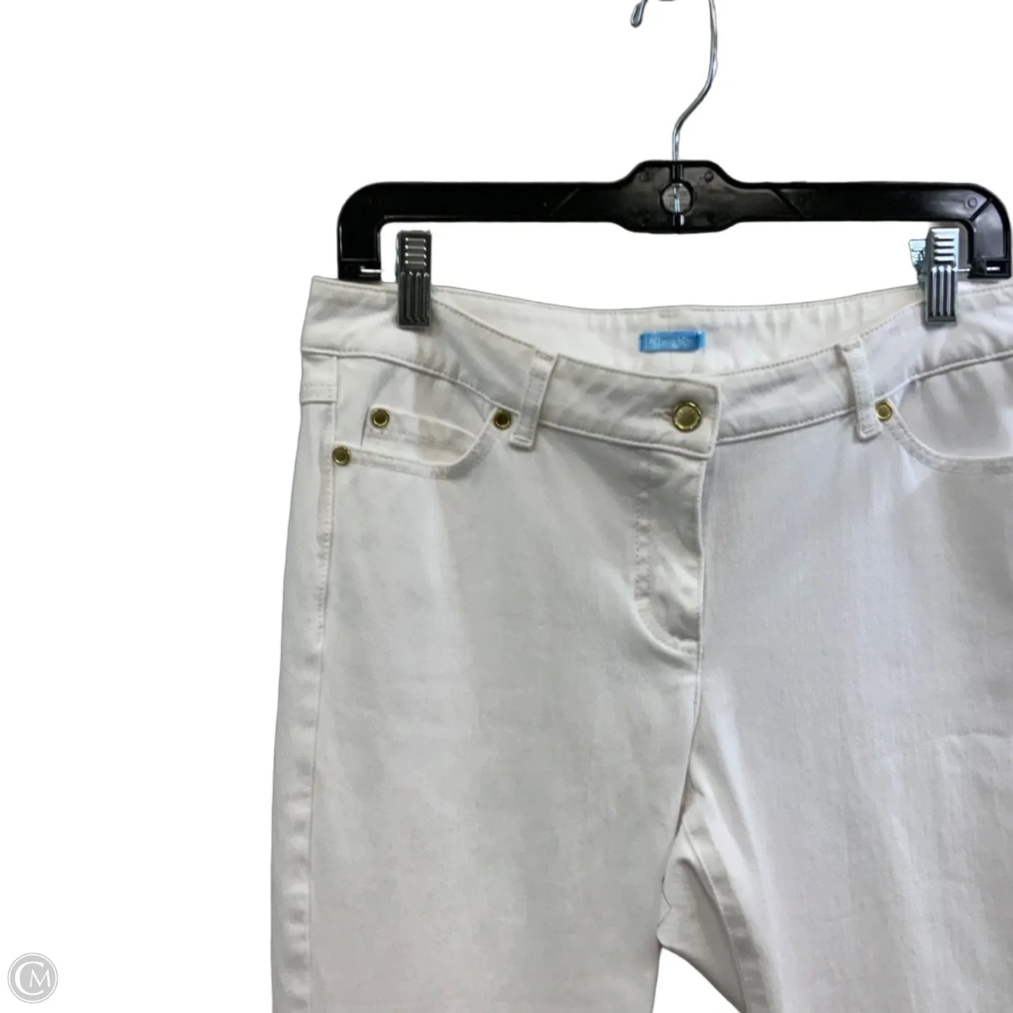 Jeans Skinny By J Mclaughlin In White Denim, Size: 8