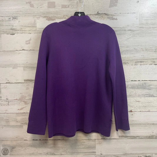 Sweater By J. Jill In Purple, Size: M