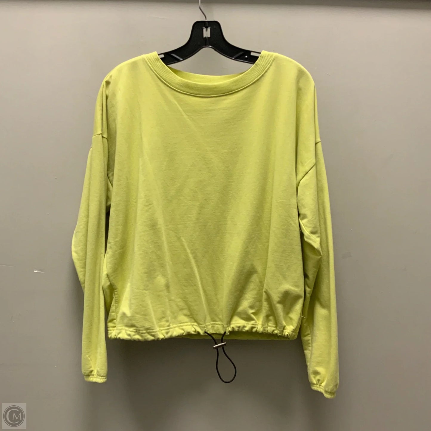 Athletic Top Long Sleeve Crewneck By Zella In Green, Size: S
