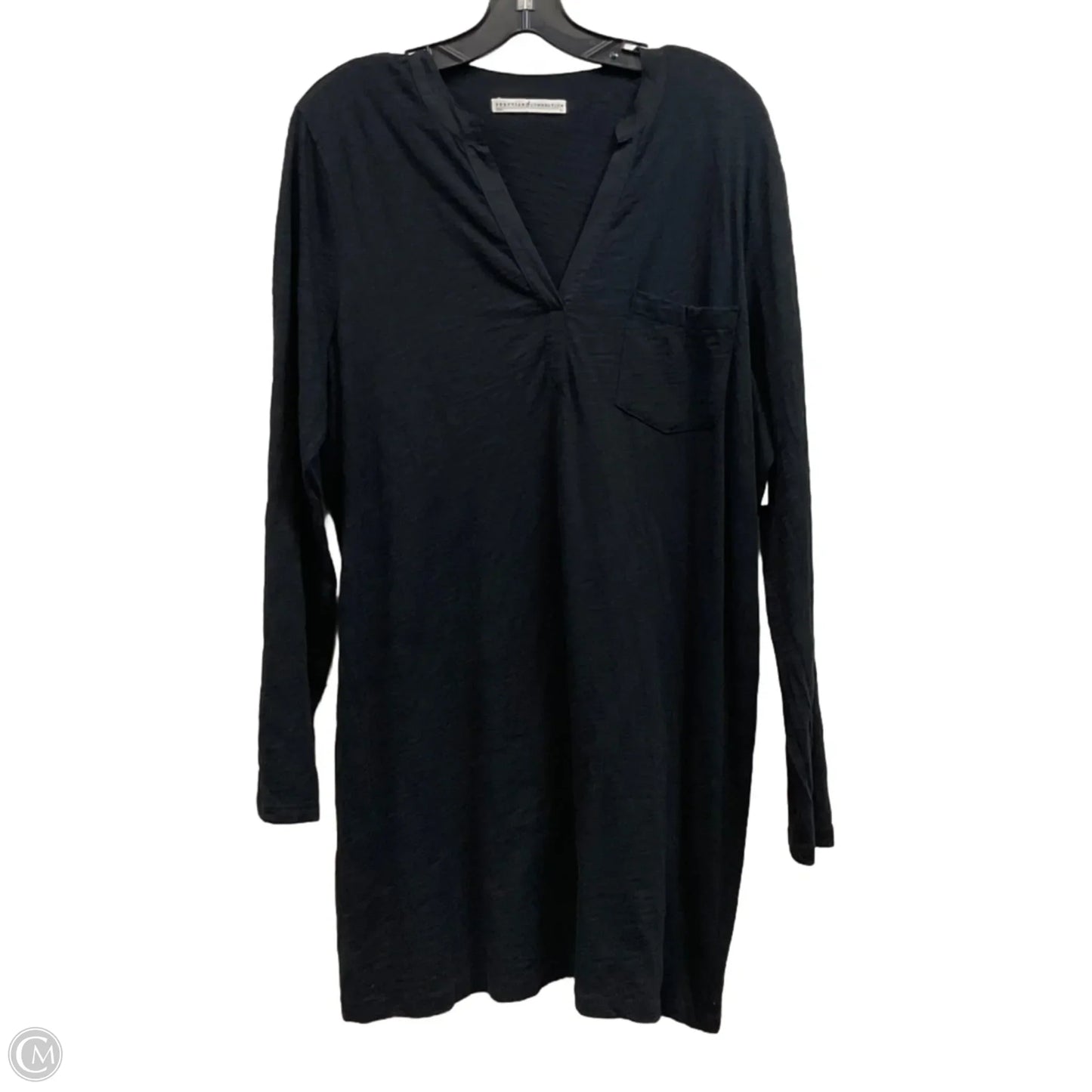 Dress Casual Short By Peruvian Connection In Black, Size: Xl