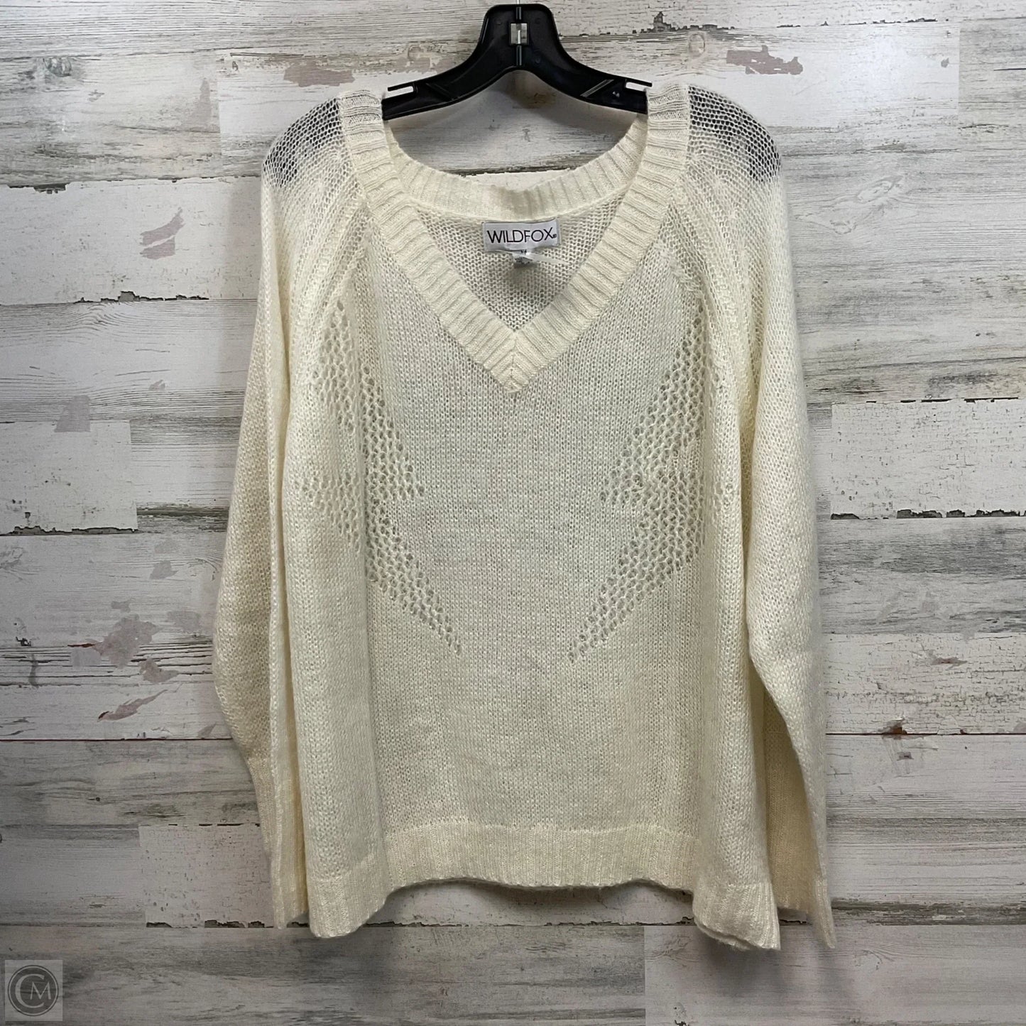 Sweater By Wildfox In Cream, Size: M