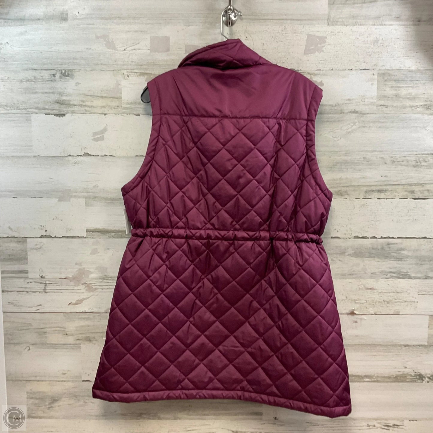 Vest Puffer & Quilted By Columbia In Maroon, Size: Xl