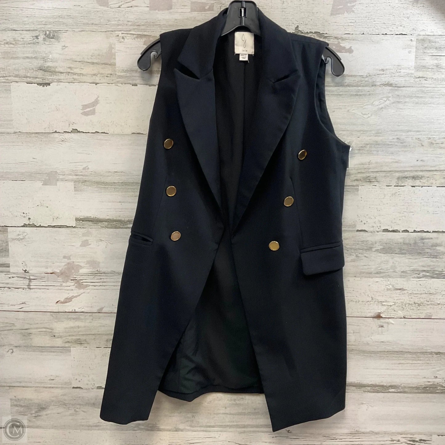 Vest Other By Joie In Black, Size: Xs