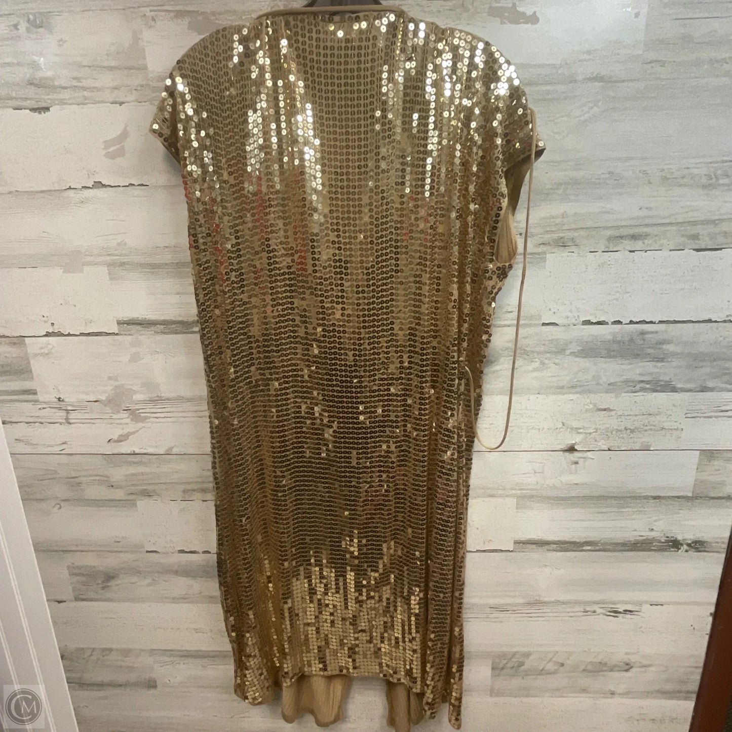Dress Party Short By Michael By Michael Kors In Gold, Size: 1x