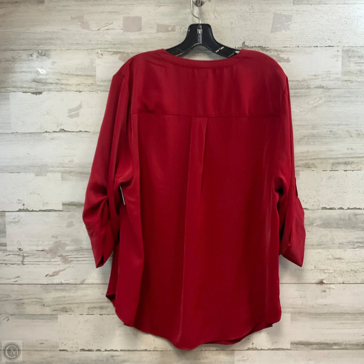 Top Long Sleeve By Torrid In Red, Size: 2x