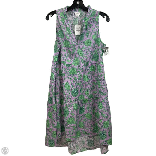 Dress Casual Midi By J. Crew In Purple, Size: S