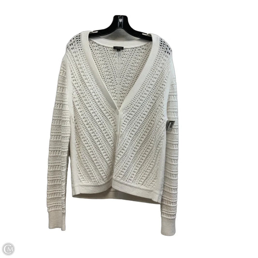 Cardigan By Talbots In White, Size: S