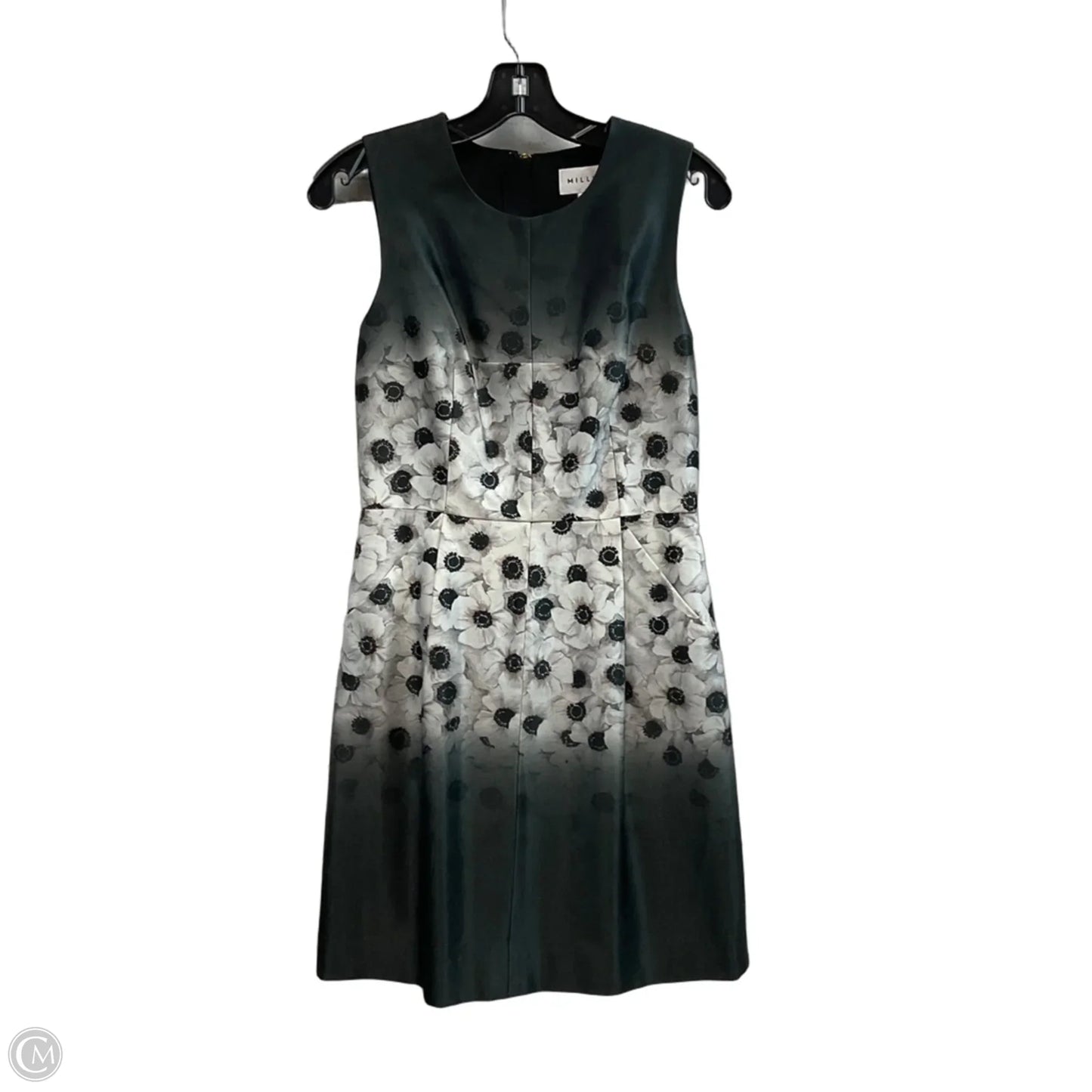 Dress Designer By Milly In Grey & White, Size: S