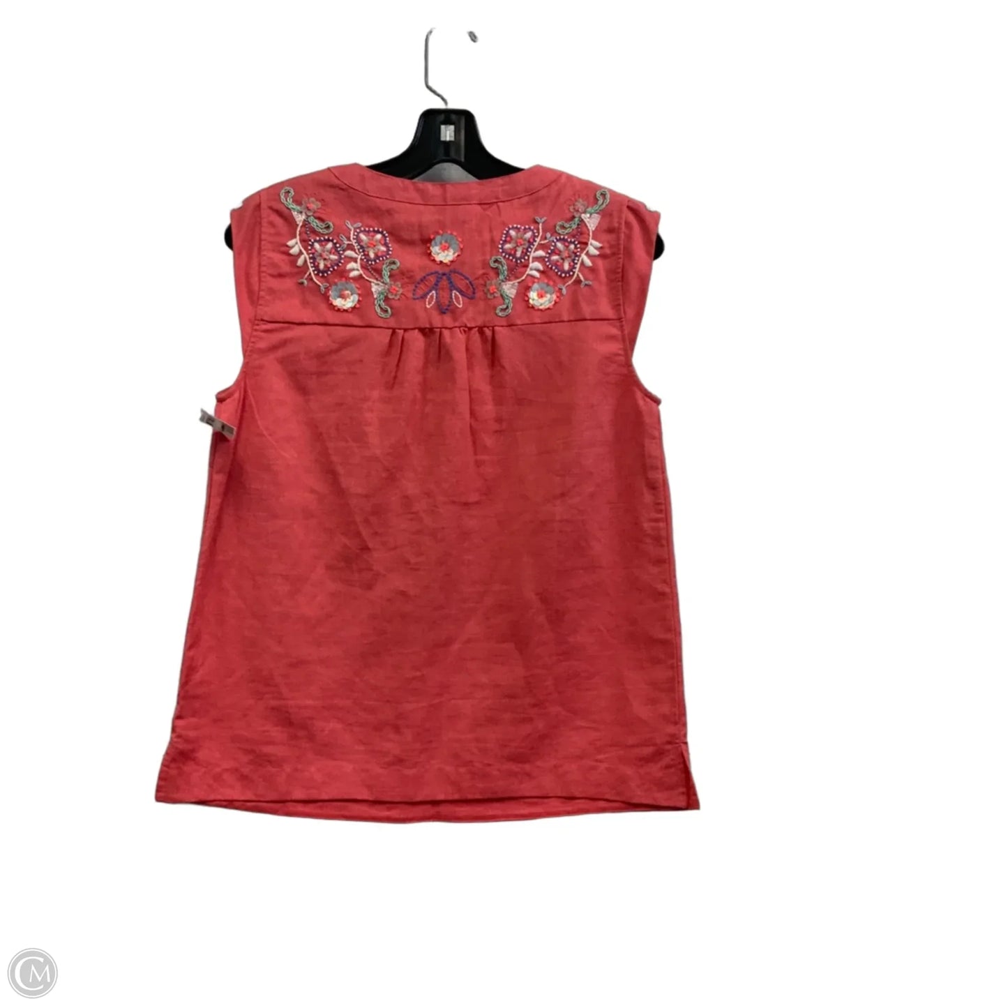 Top Sleeveless By Vineyard Vines In Orange, Size: Xs