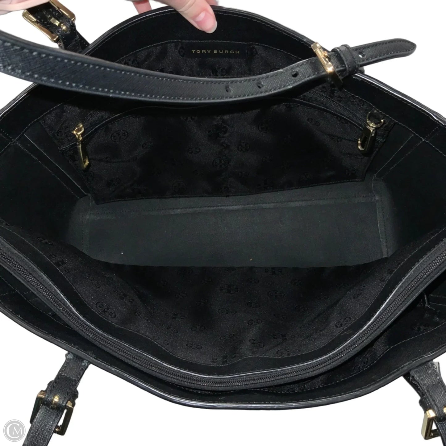Handbag Designer By Tory Burch, Size: Large