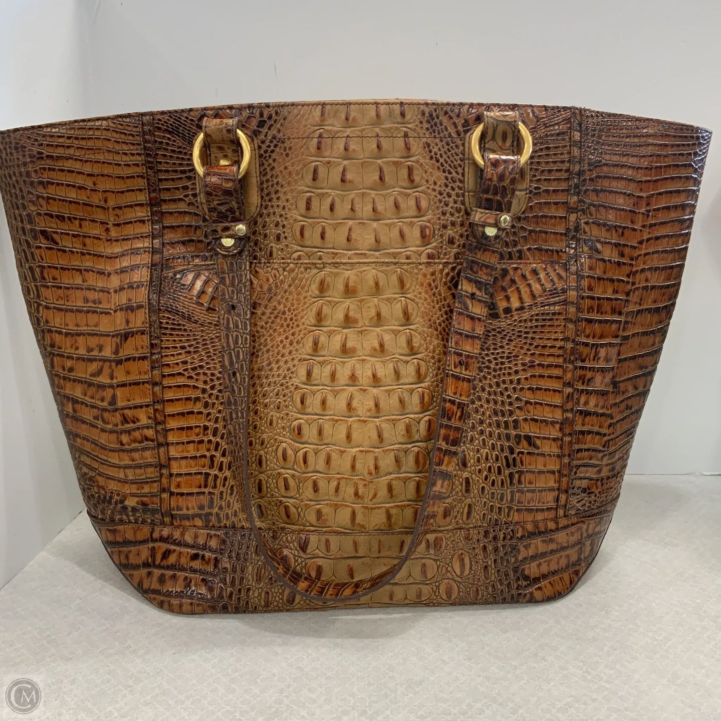 Handbag Designer By Brahmin, Size: Large