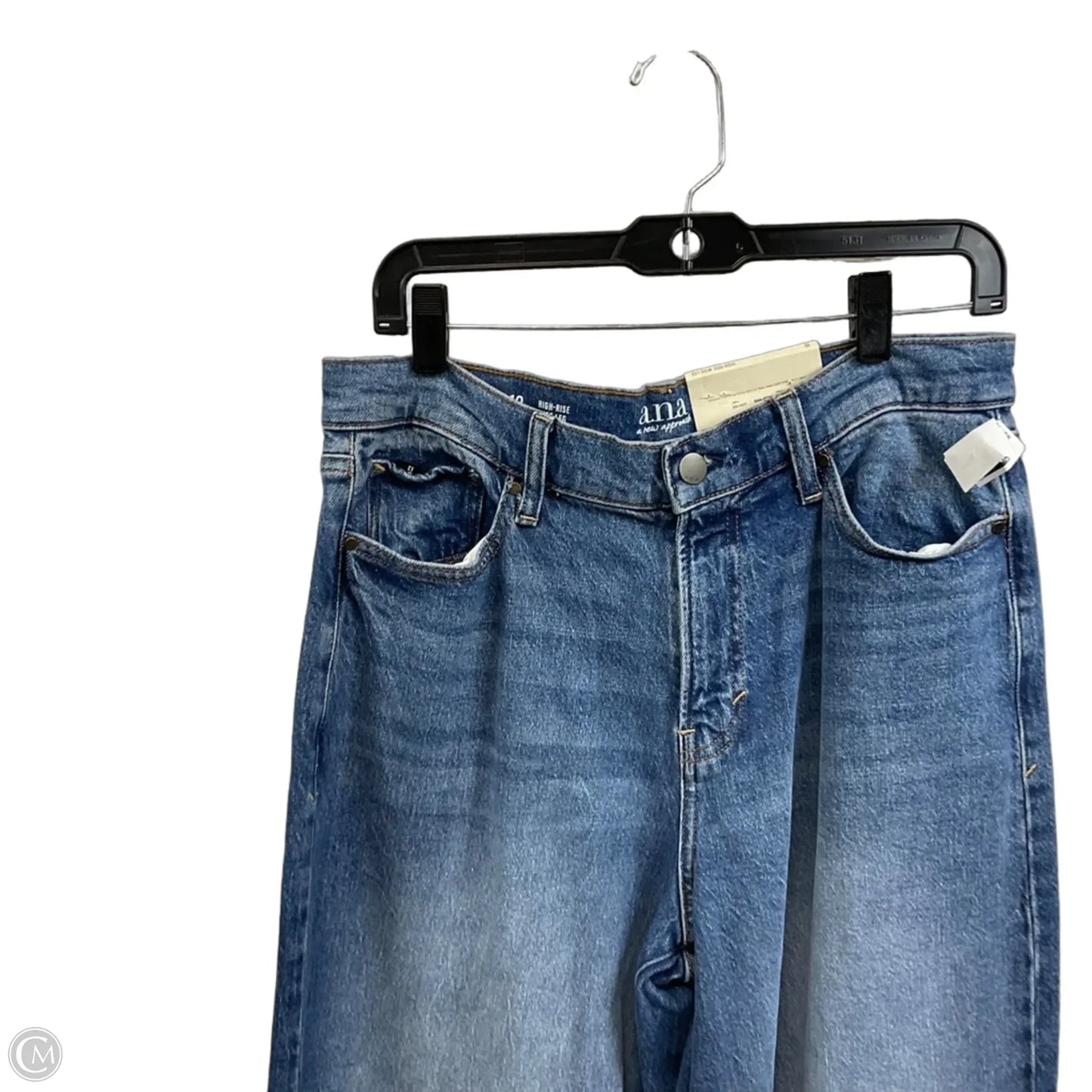 Jeans Wide Leg By Ana In Blue Denim, Size: 10