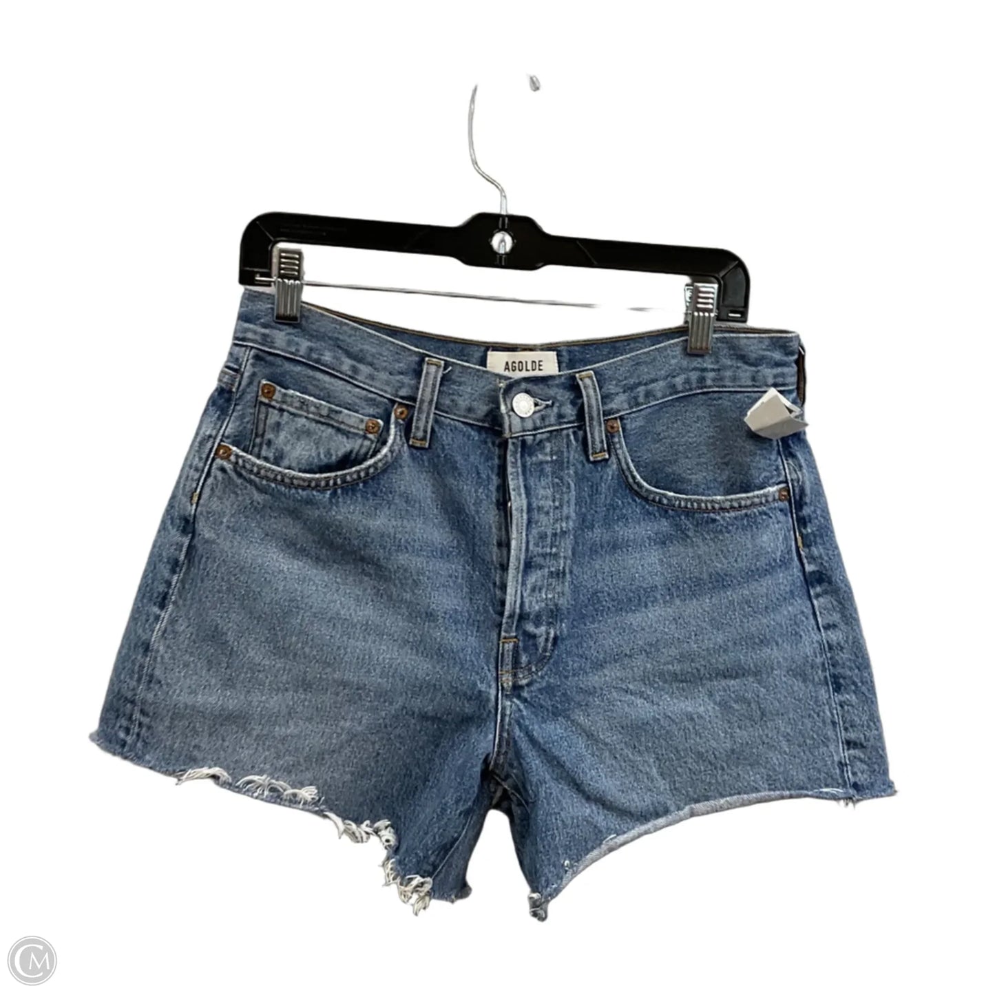 Shorts By Agolde In Blue Denim, Size: 4