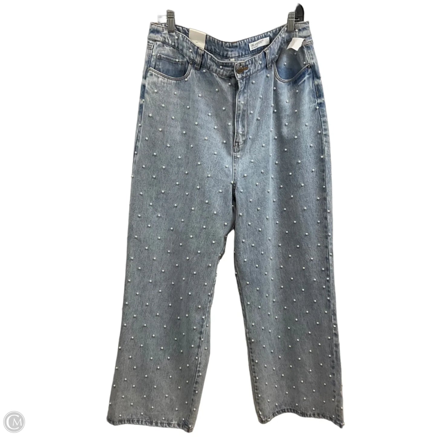 Jeans Wide Leg By Blanknyc In Blue Denim, Size: 14
