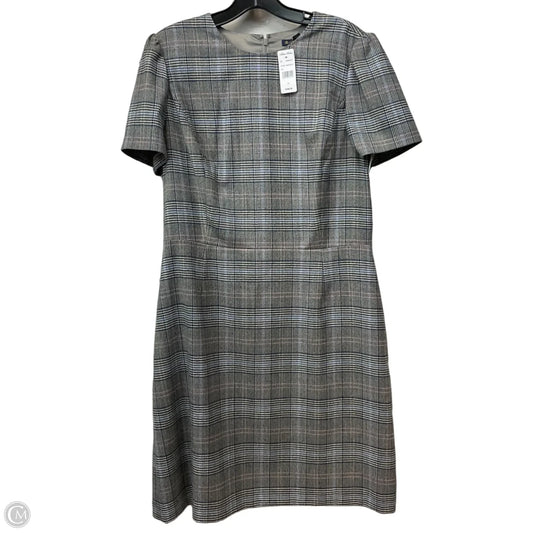 Dress Work By Brooks Brothers In Plaid Pattern, Size: 14