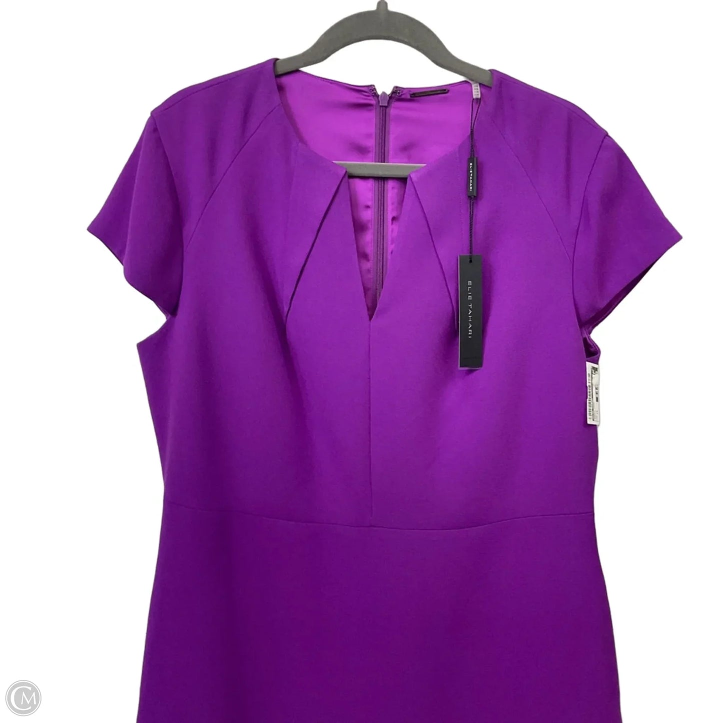 Dress Work By Elie Tahari In Purple, Size: 14