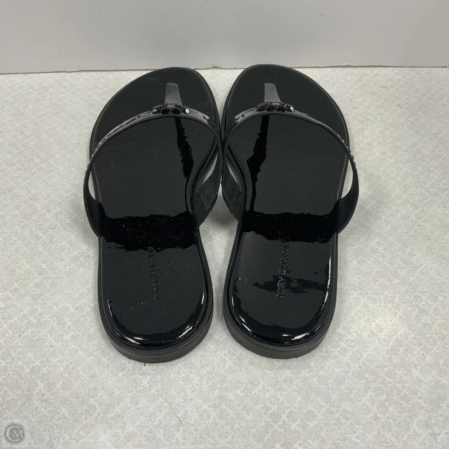 Sandals Designer By Tory Burch In Black, Size: 10.5