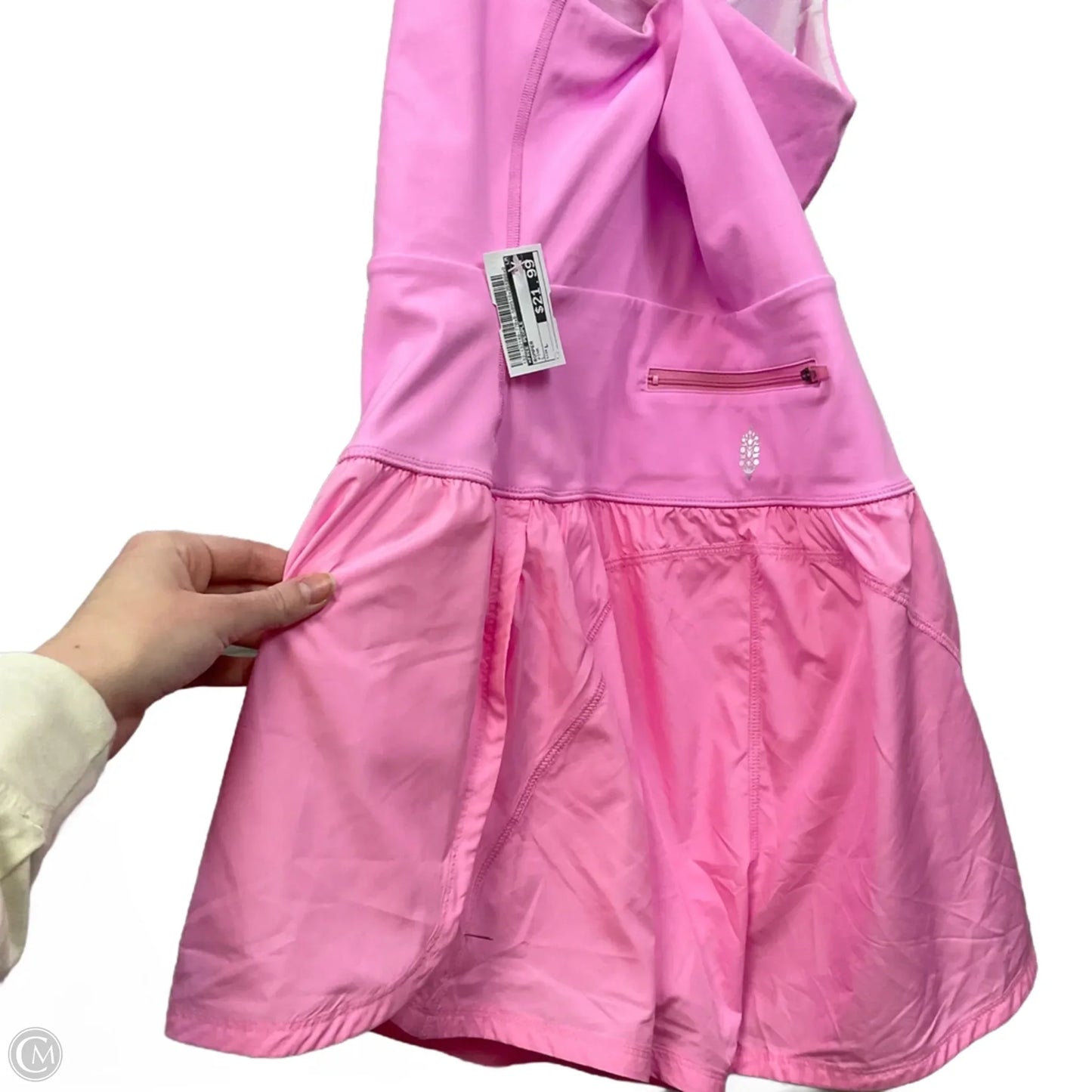 Romper By Free People In Pink, Size: L