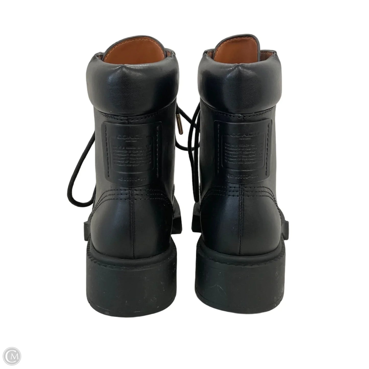 Shoes Designer By Coach In Black, Size: 6