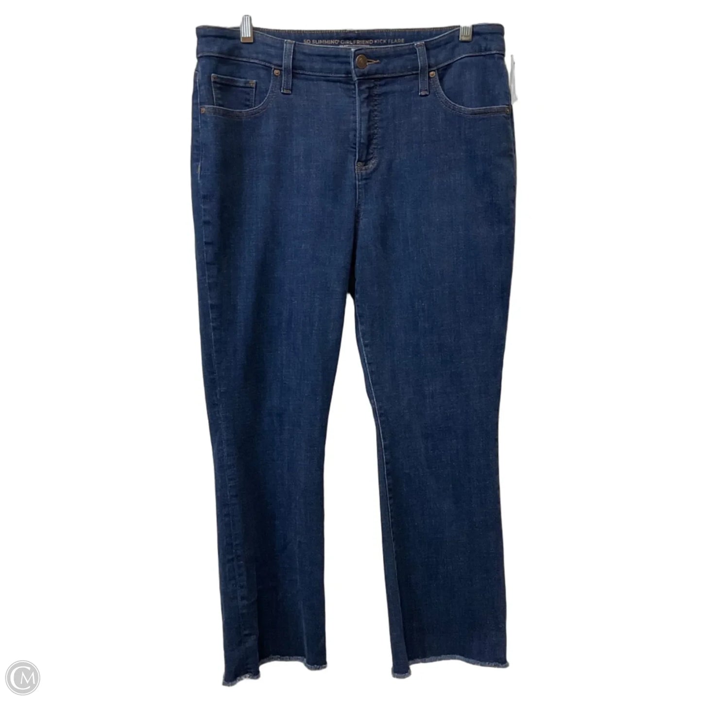 Jeans Flared By Chicos In Blue, Size: 10