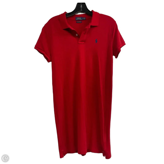 Dress Casual Short By Polo Ralph Lauren In Red, Size: M