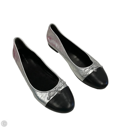 Shoes Designer By Tory Burch In Silver, Size: 9