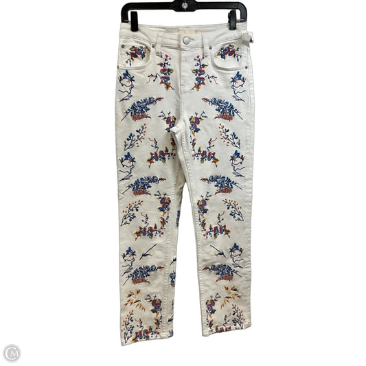 Jeans Straight By MAJE In White, Size: 0