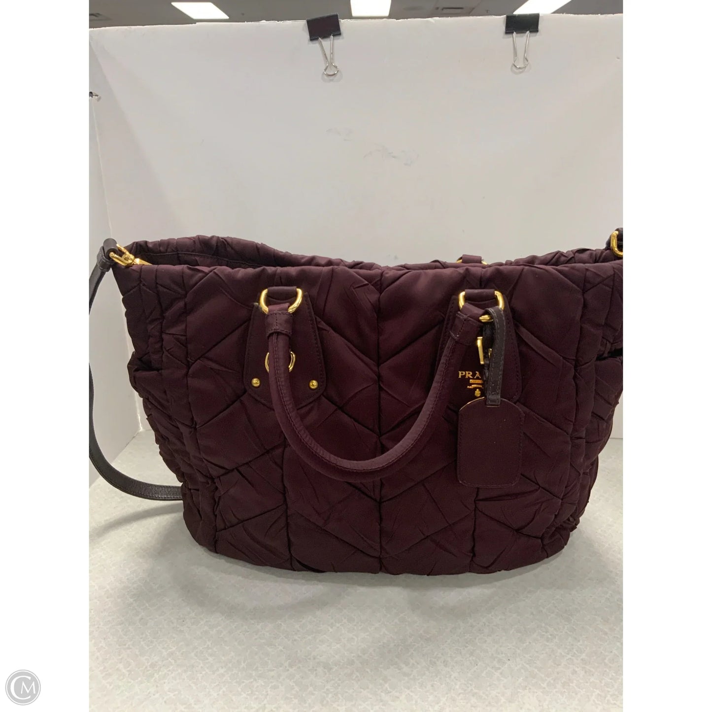 Handbag Luxury Designer By Prada, Size: Large