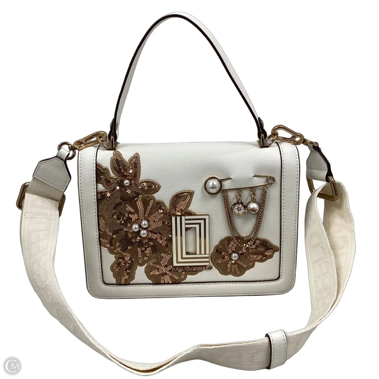 Crossbody By Karl Lagerfeld, Size: Medium