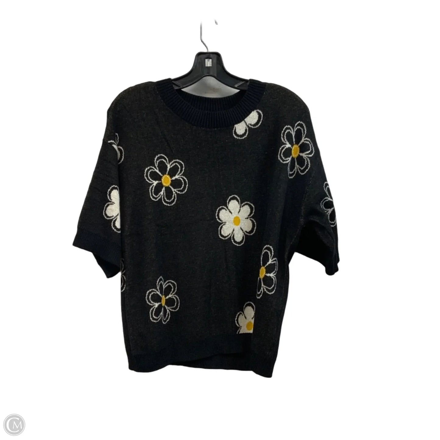 Top Short Sleeve By Dokotoo In Black, Size: S