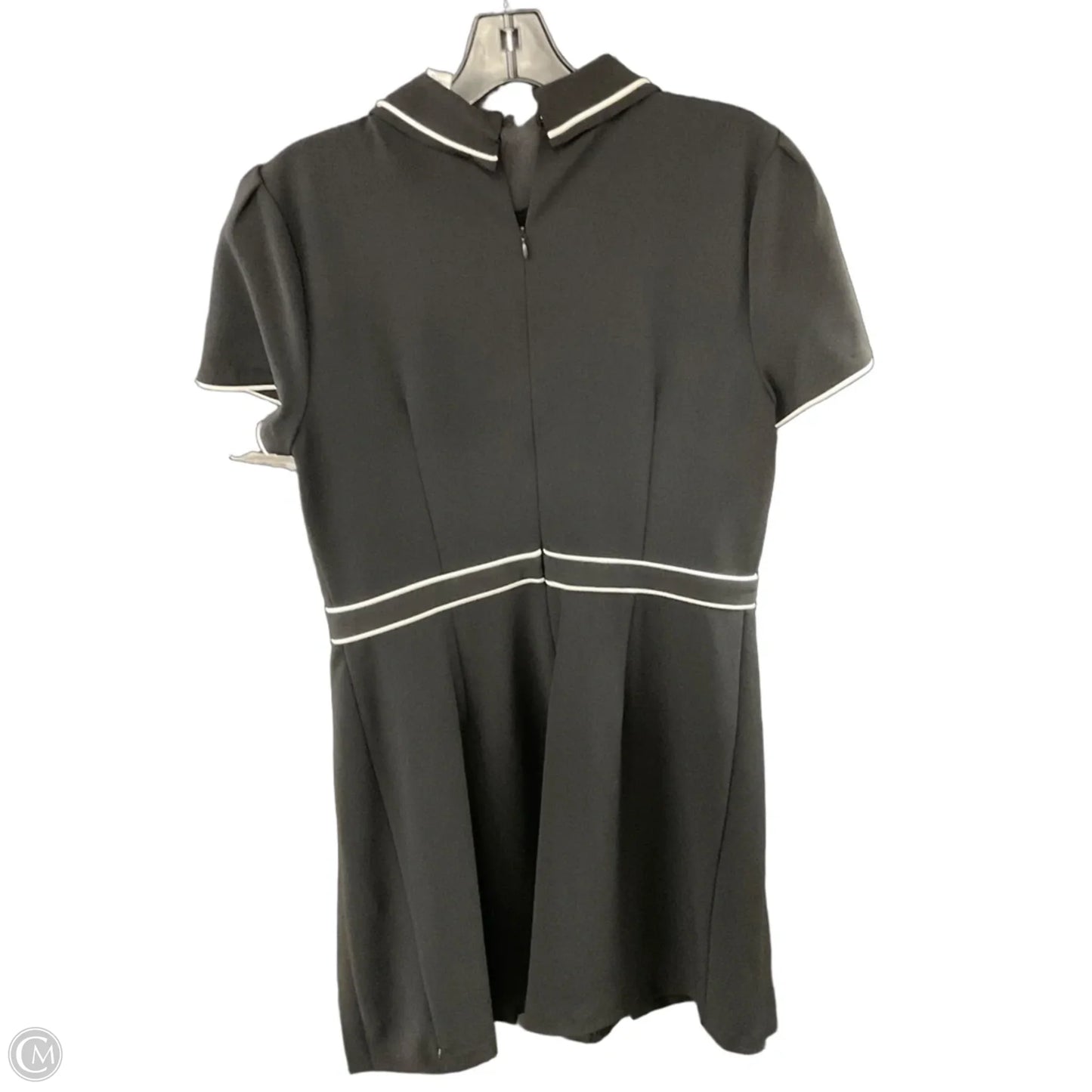 Dress Casual Midi By Karl Lagerfeld In Black, Size: 10
