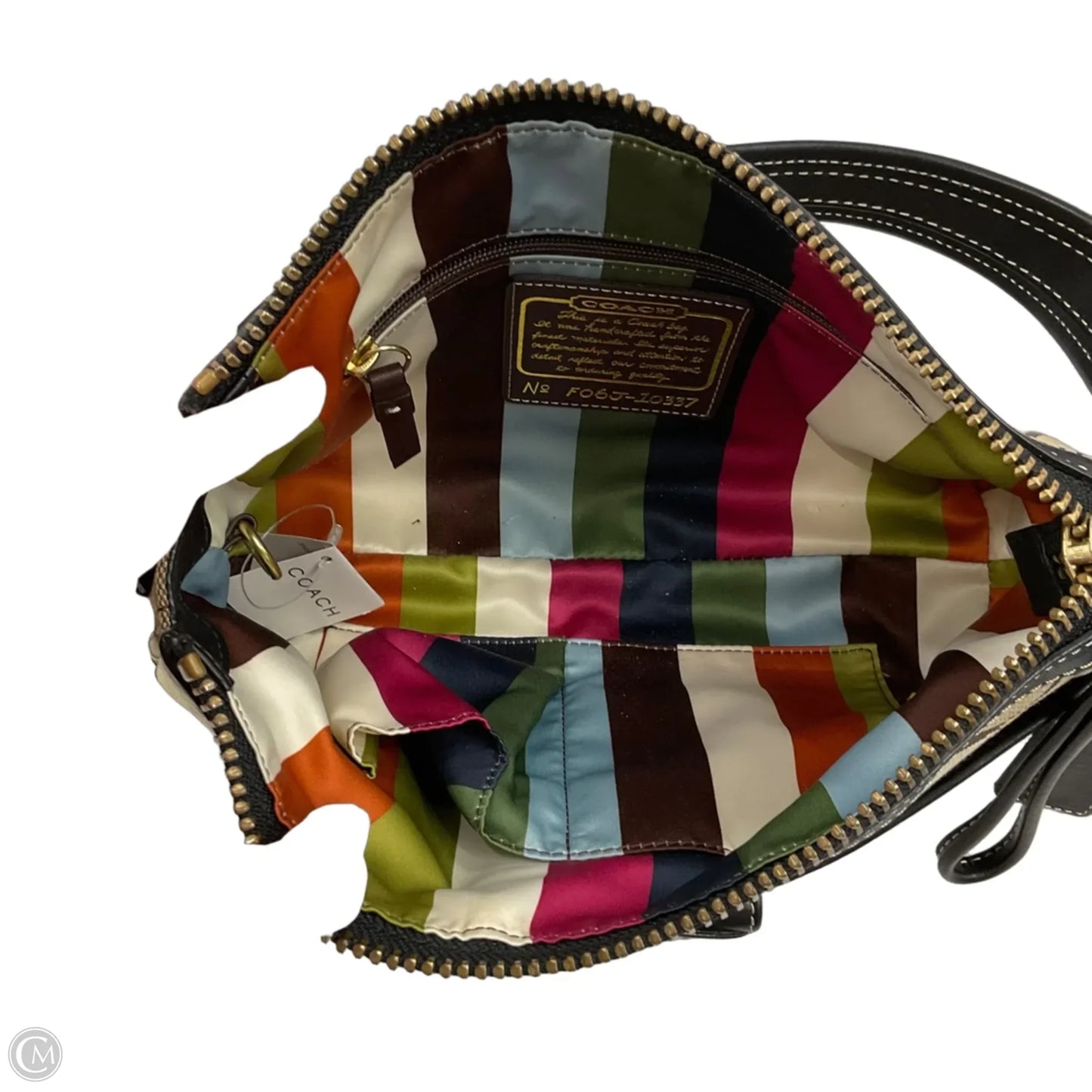 Handbag Designer By Coach, Size: Medium