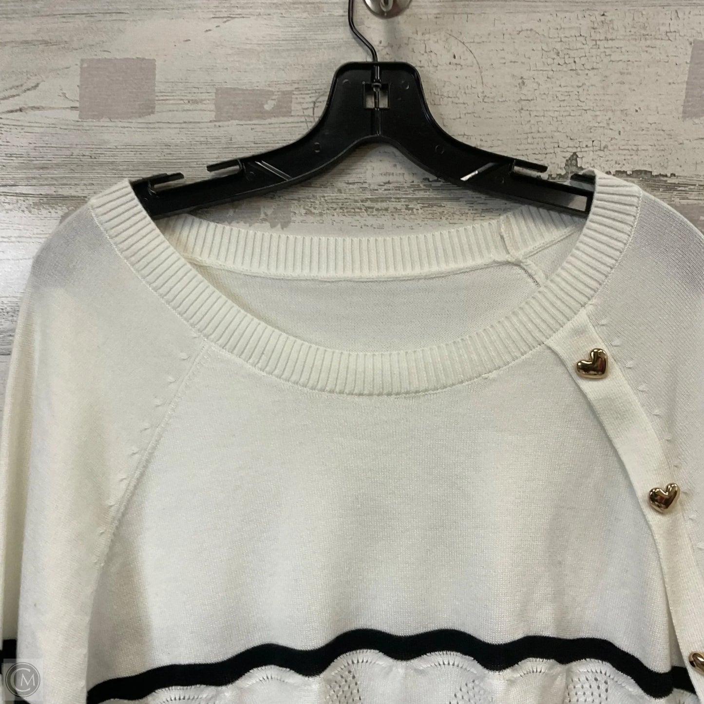 Sweater By BLOOMCHIC In White, Size: Xl