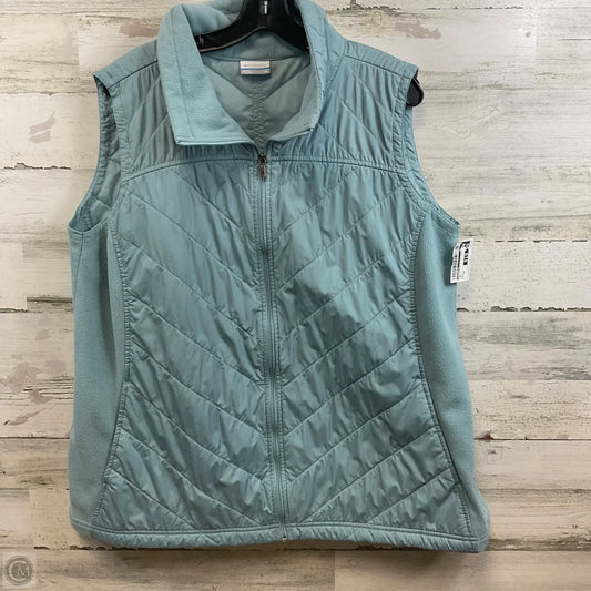 Vest Puffer & Quilted By Columbia In Green, Size: 2x