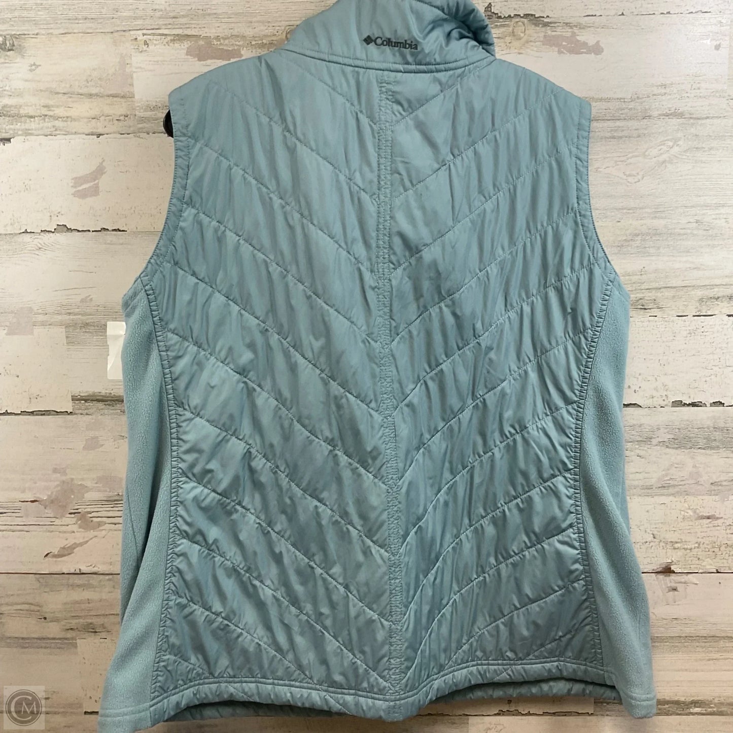 Vest Puffer & Quilted By Columbia In Green, Size: 2x