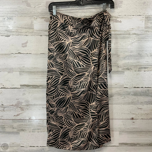 Skirt Midi By Japna In Black, Size: M