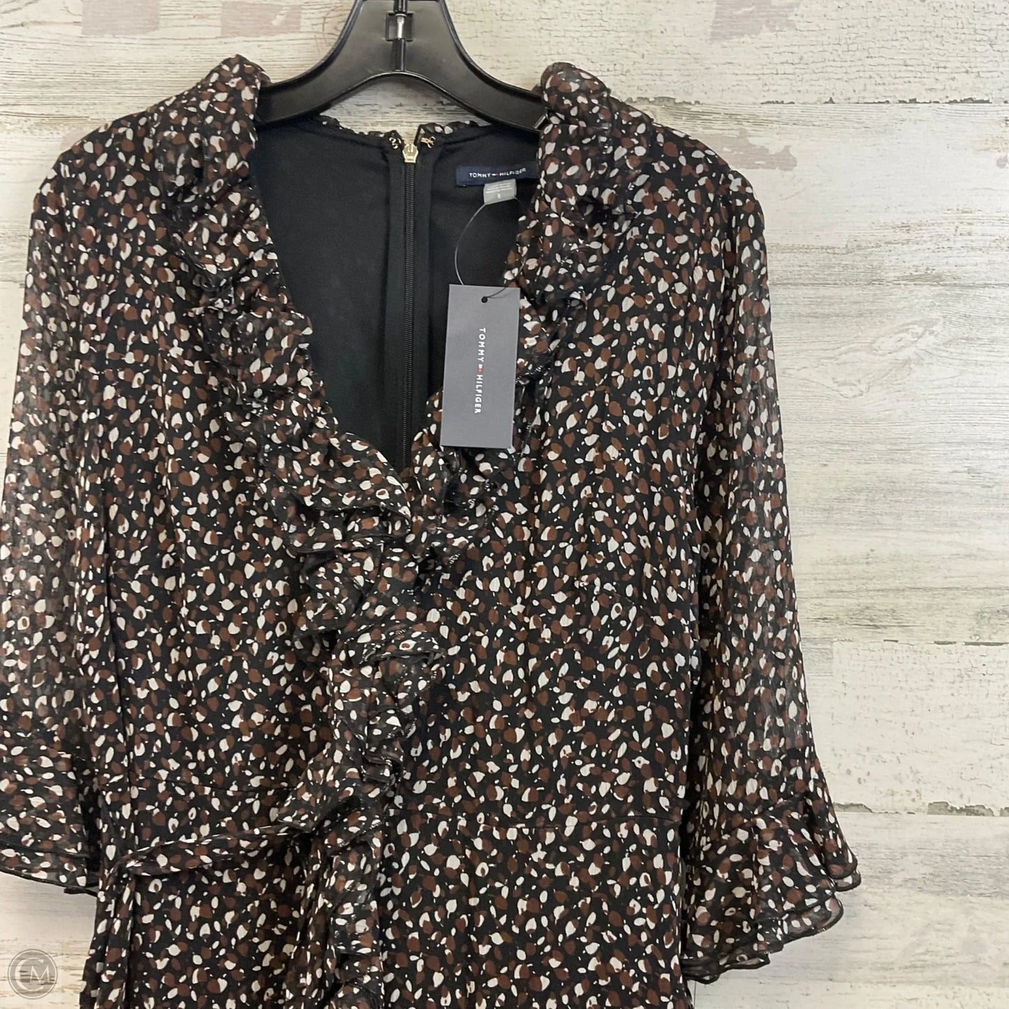Dress Work By Tommy Hilfiger In Black, Size: M