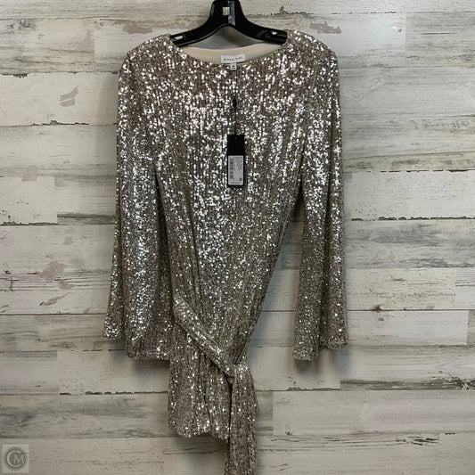 Dress Party Short By Gianni Bini In Silver, Size: Xs