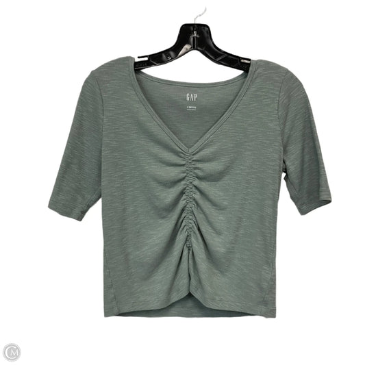 Top Short Sleeve Basic By Gap In Green, Size: Sp